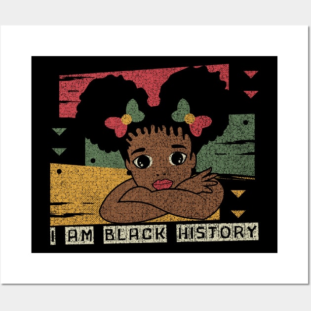 I Am Black History Wall Art by Etopix